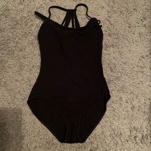Black Natalie Adult Medium Leotard
